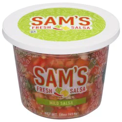Sam's Fresh Salsa Mild Salsa 16 oz
