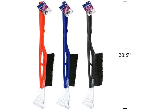 slide 1 of 1, 20.5 Inch Snow Brush with Scraper (Where Available), 1 ct