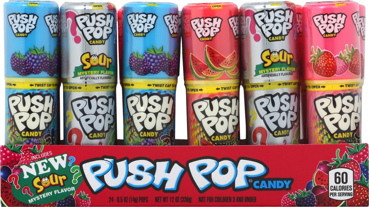 slide 1 of 2, Push Pop Candy 1 ea, 1 ct