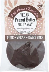 Pink House Chocolates Vegan Peanut Butter Meltaway - 1.5 oz