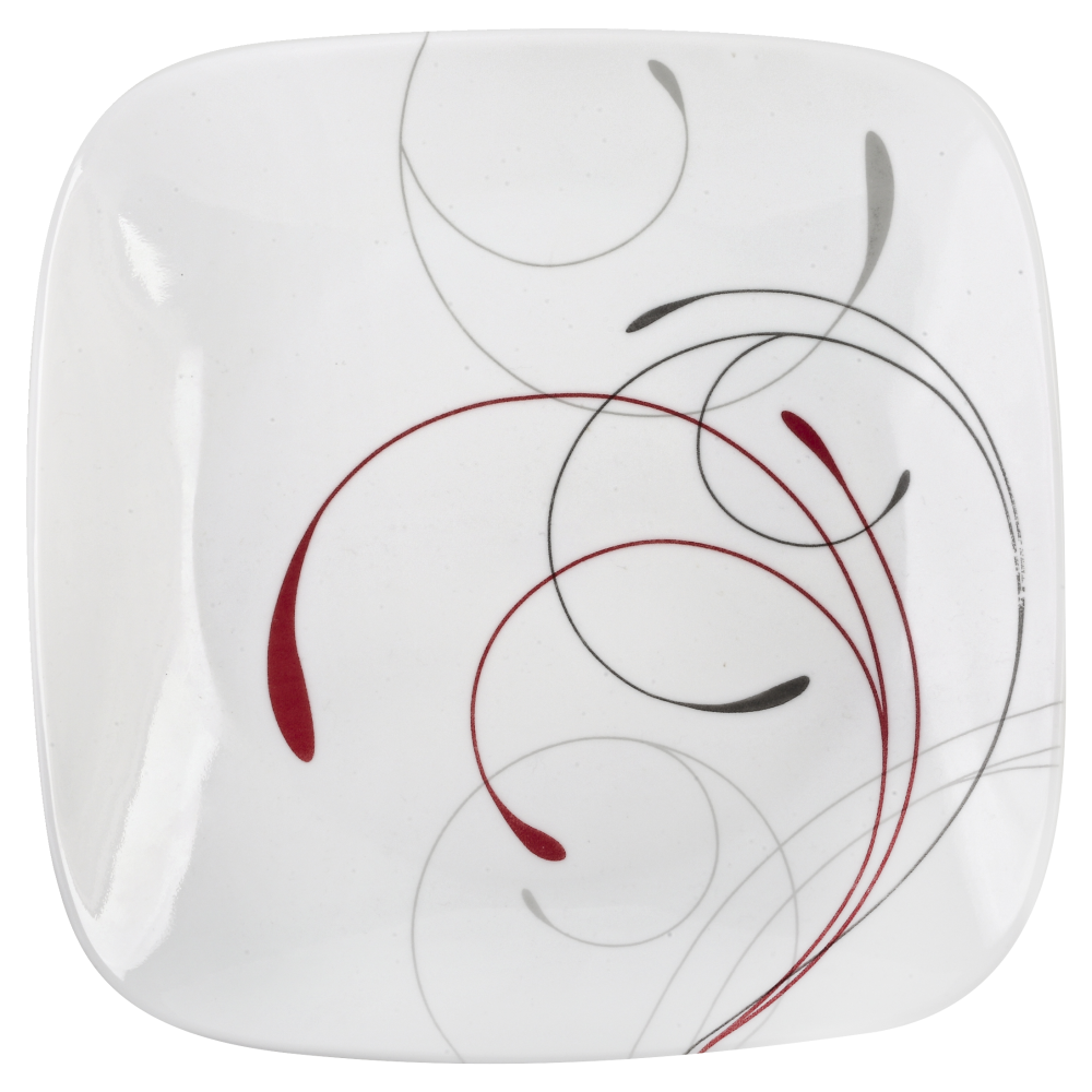 slide 1 of 4, Corelle Square Splendor Dinner Plate - White, 10.25 in