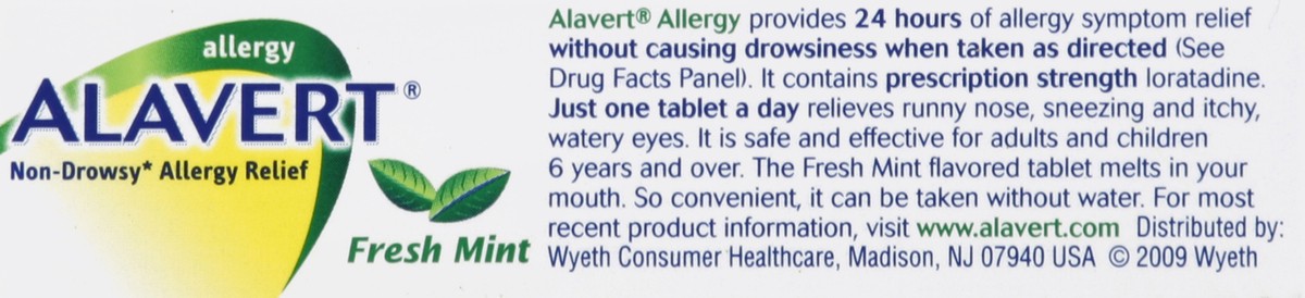 slide 4 of 6, Alavert Allergy 12 ea, 12 ct