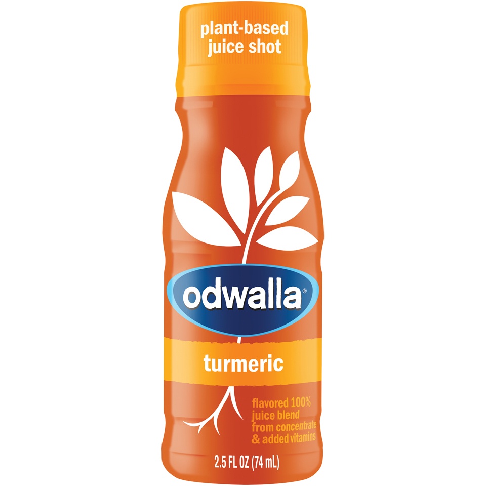 slide 1 of 1, Odwalla Turmeric Plant-Based Juice Shot, 2.5 fl oz