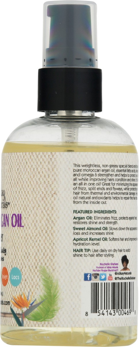 slide 8 of 9, Alikay Naturals Glazed Argan Oil Silkener 4 fl oz, 4 fl oz