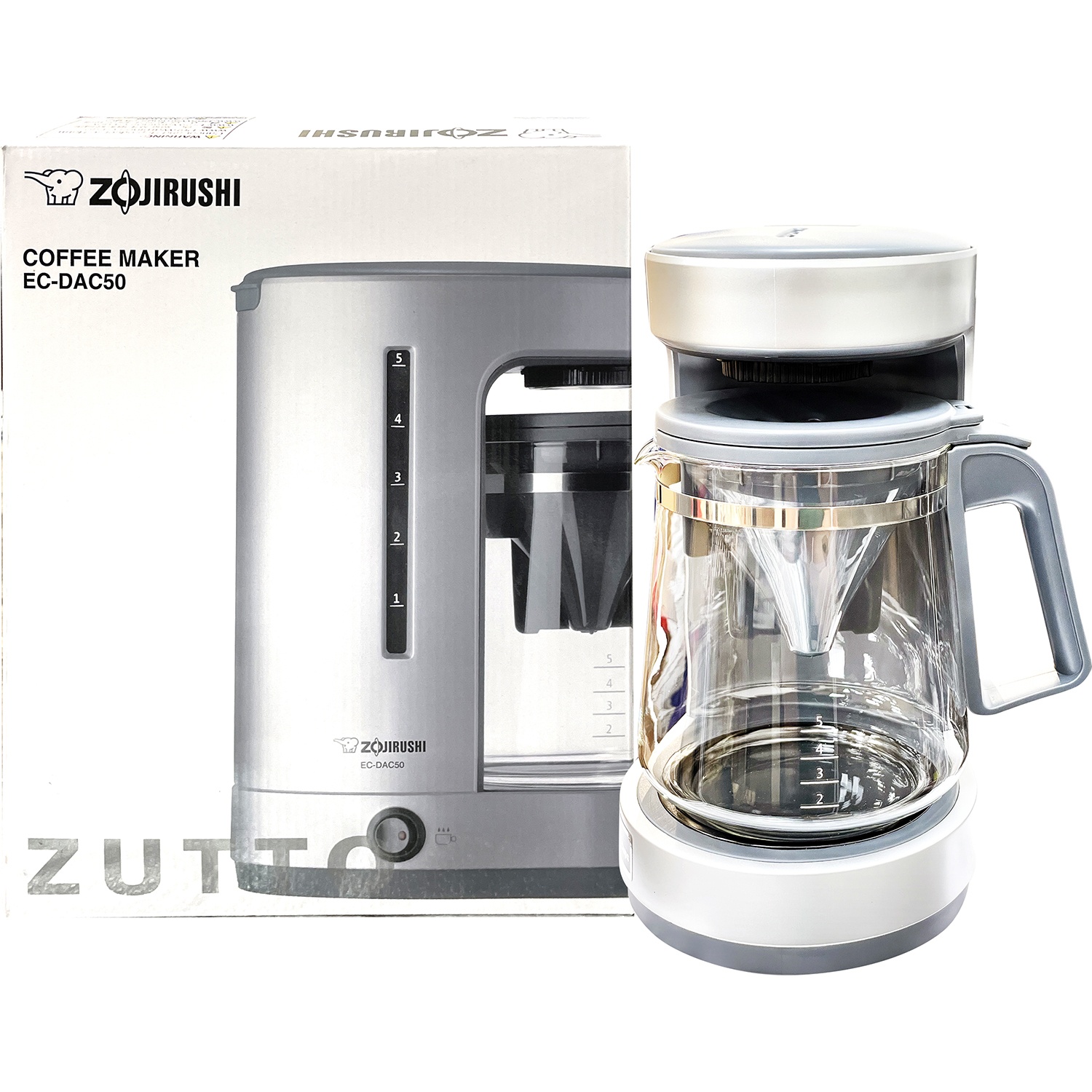 Zojirushi Zutto 5 Cup Coffee Maker Unboxing 