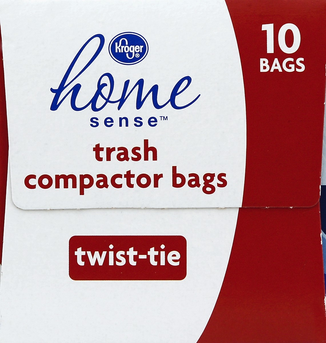 slide 4 of 4, Kroger Home Sense Twist-Tie Trash Compactor Bags, 10 ct