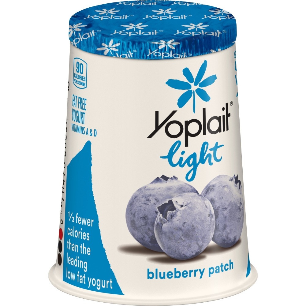 slide 2 of 3, Yoplait Light Blueberry Patch Yogurt, 6 oz