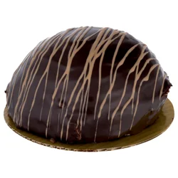 Bakery Round Chocolate Truffle Bomb Cake 7 Inch