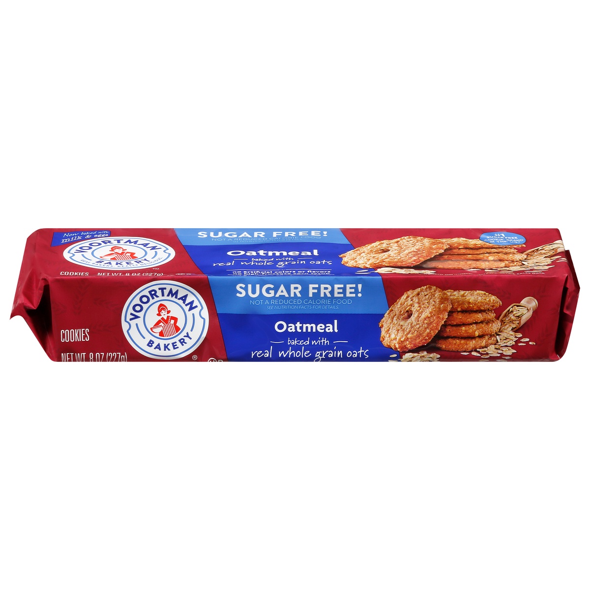 Voortman Bakery Sugar Free Oatmeal Cookies 8 oz Shipt