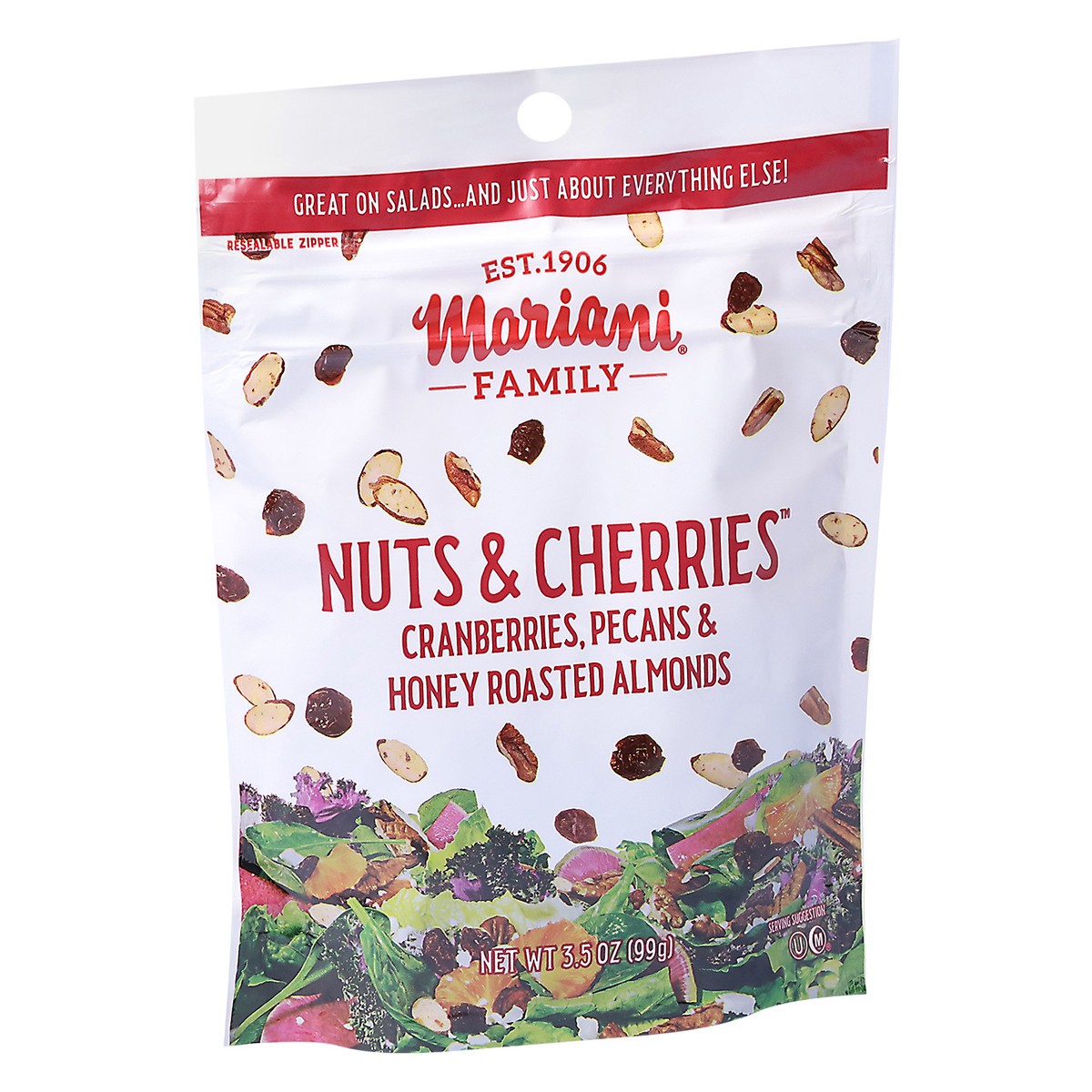 slide 4 of 9, Mariani Nuts & Cherries Salad Topper 3.5 oz, 3.5 oz