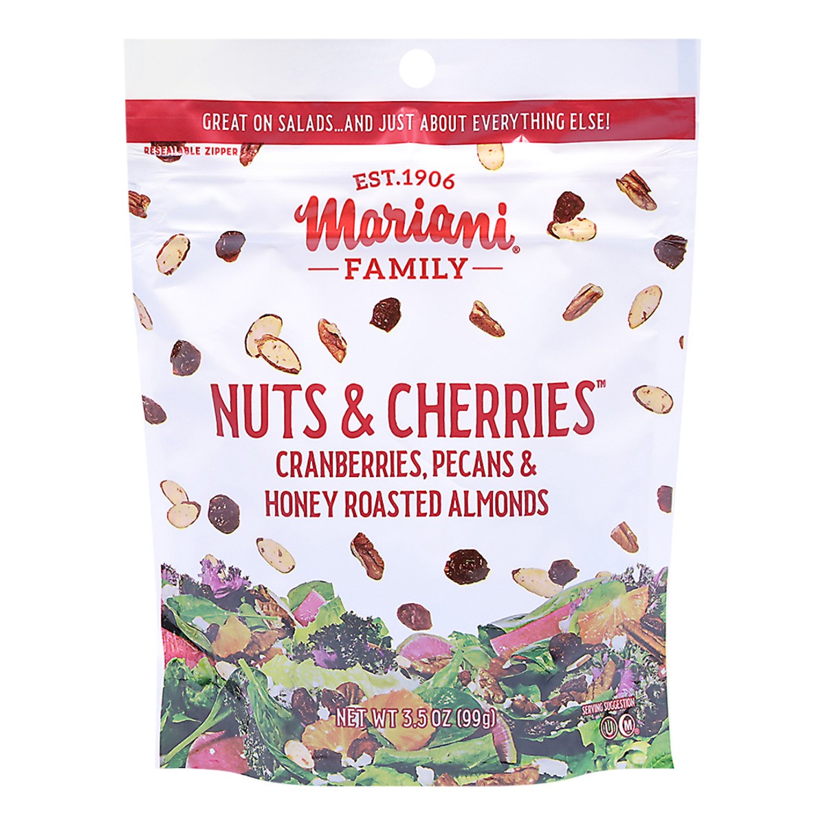 slide 1 of 9, Mariani Nuts & Cherries Salad Topper 3.5 oz, 3.5 oz