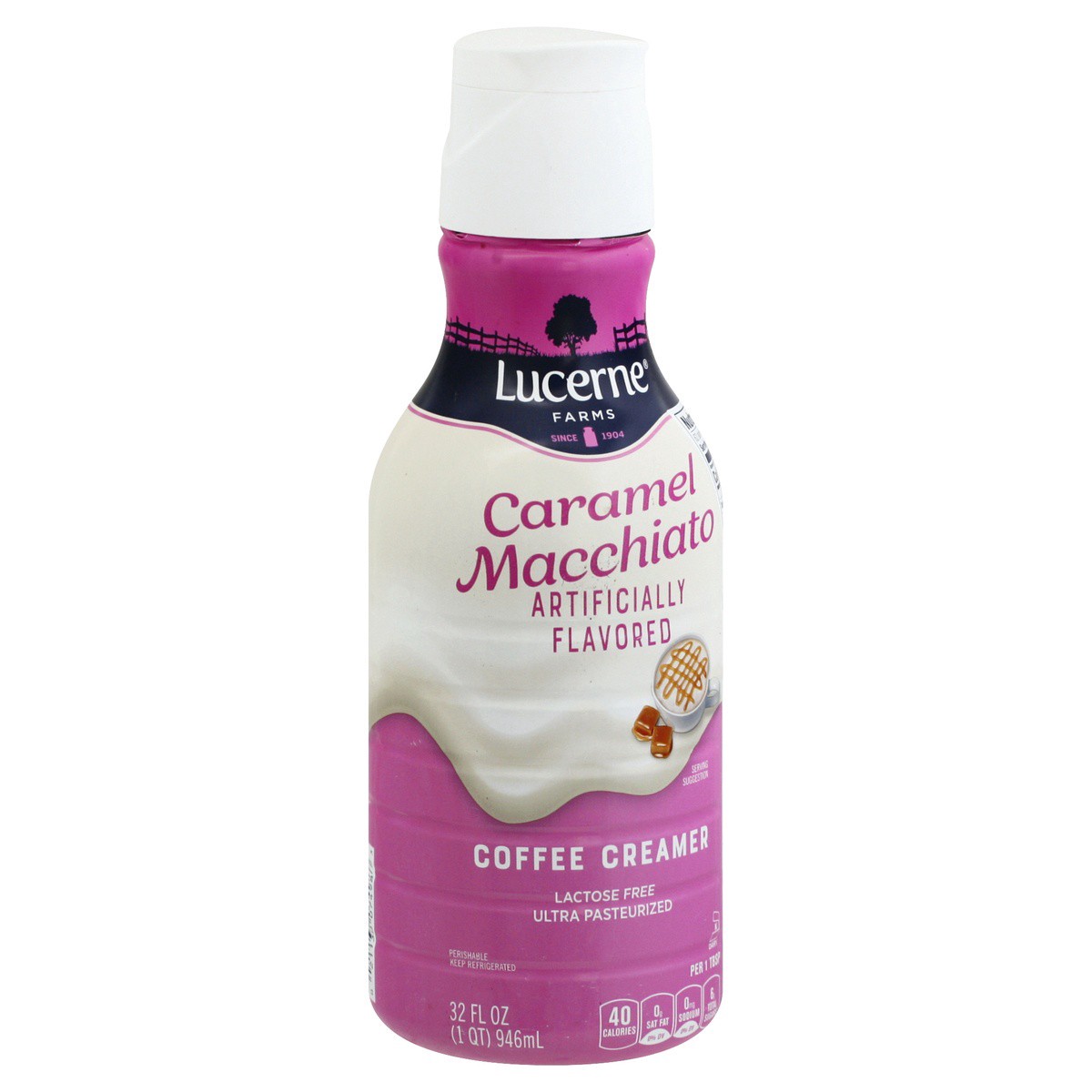 slide 6 of 9, Lucerne Dairy Farms Lucerne Coffee Creamer Macchiato Caramel - 32 Fl. Oz., 32 oz