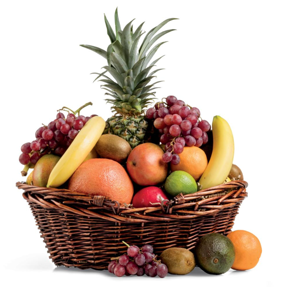 slide 1 of 1, Tropical Treat Gift Basket, 1 ct