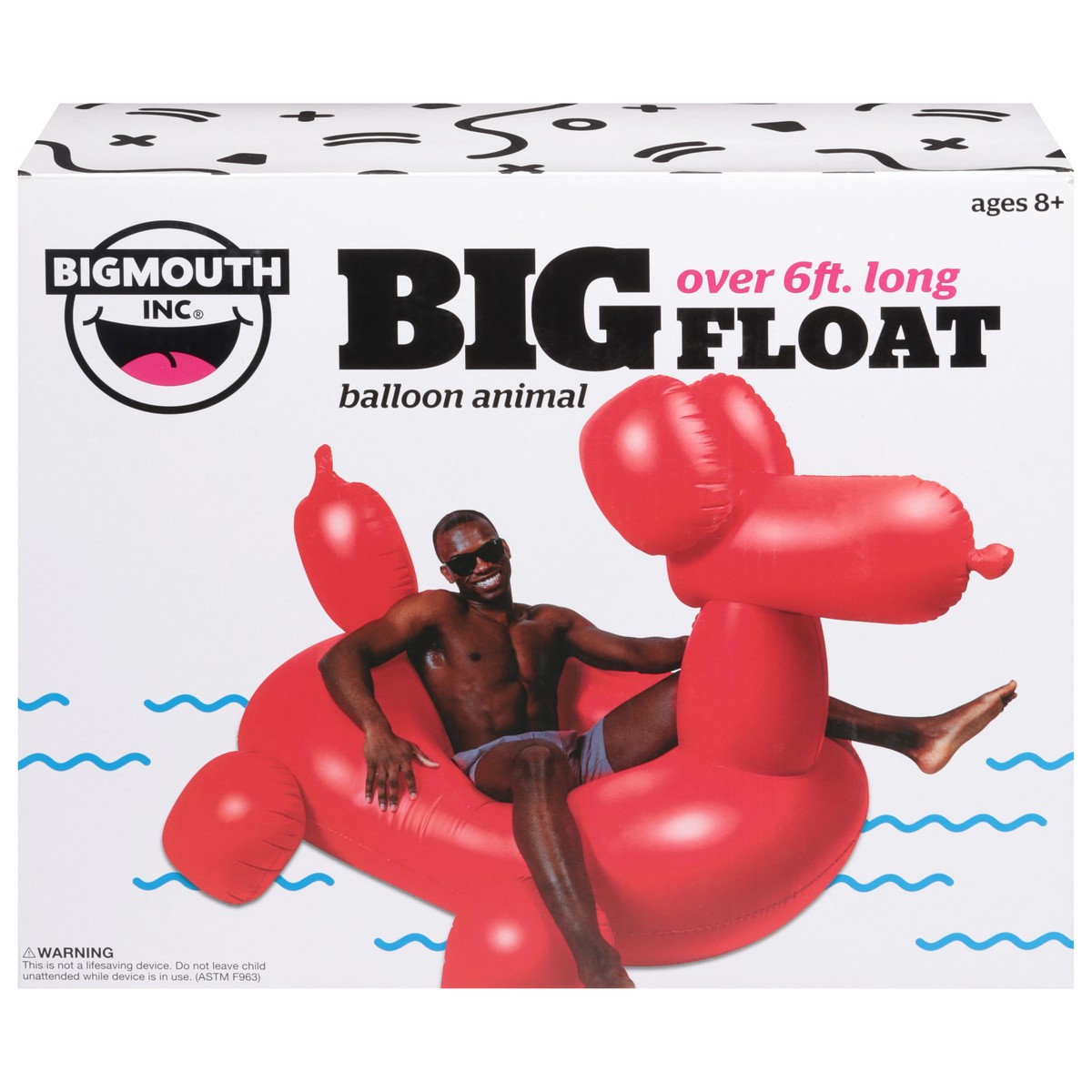slide 3 of 4, Big Mouth Giant Balloon Animal Pool Float, 1 ct
