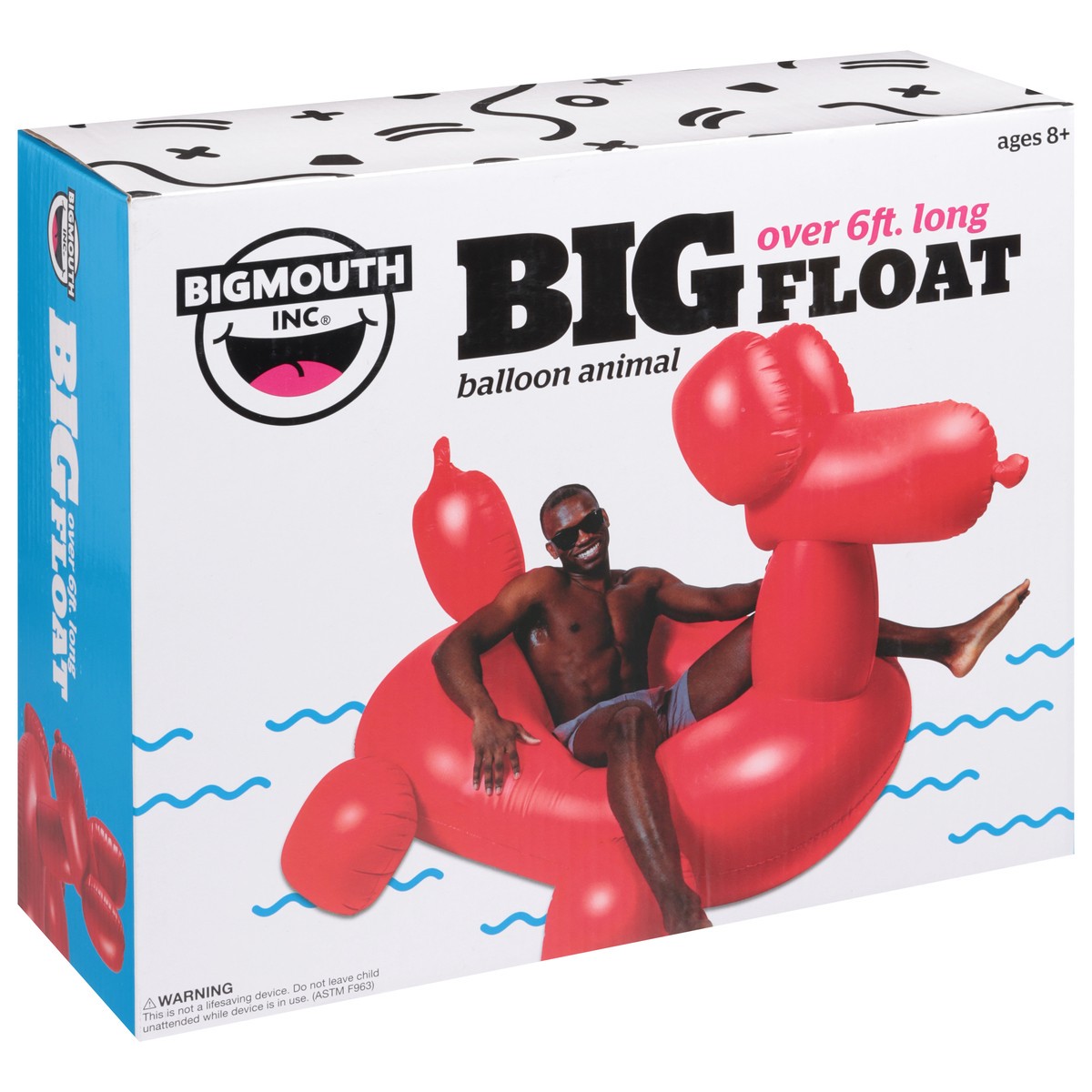 slide 2 of 4, Big Mouth Giant Balloon Animal Pool Float, 1 ct