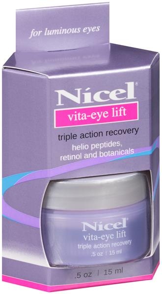 slide 1 of 1, Nicel Vita-eye Lift Triple Action Recovery,, 0.5 oz