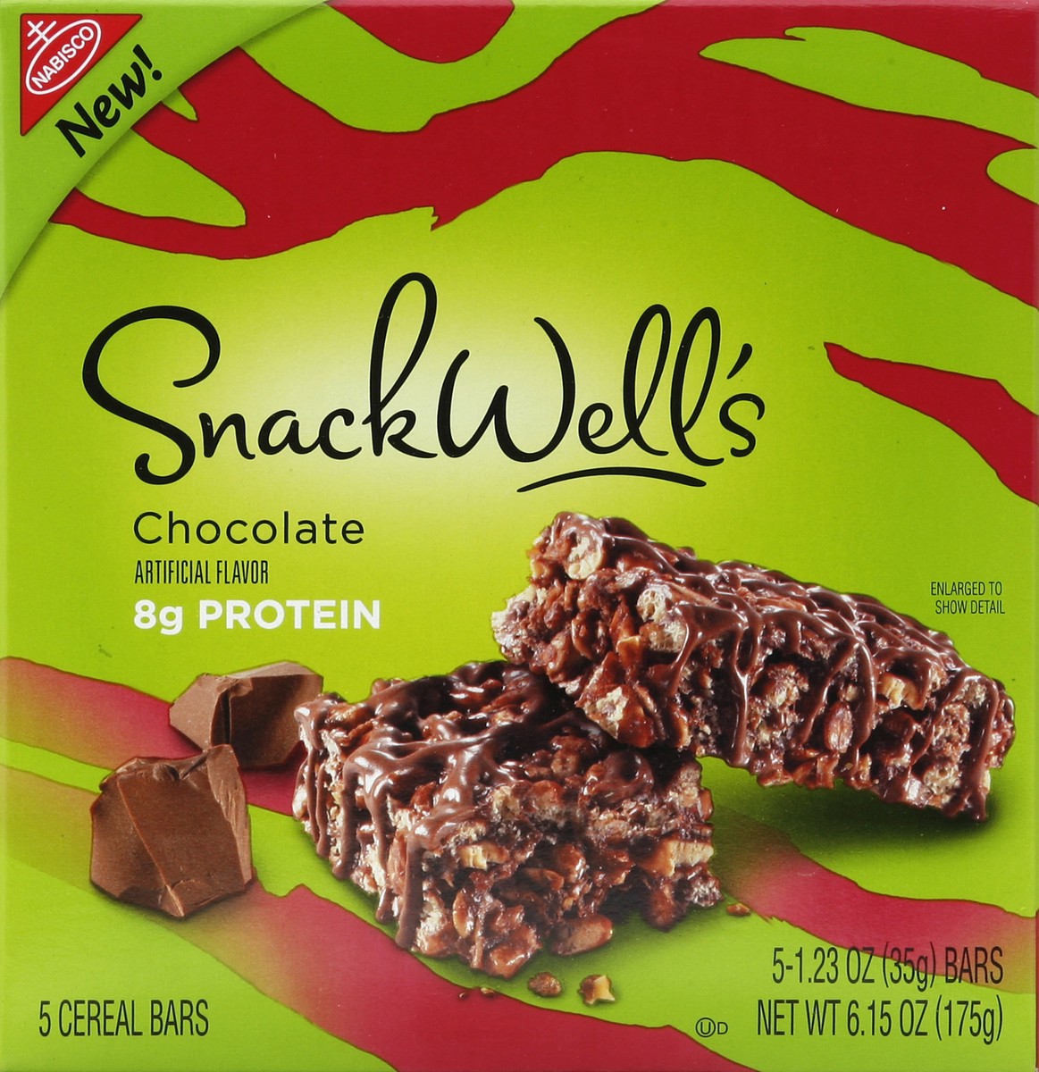 slide 4 of 5, SnackWell's Chocolate Cereal Bars, 6.15 oz