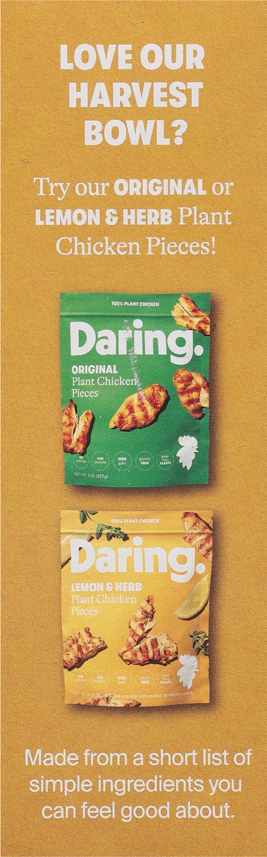 slide 12 of 13, Daring Harvest Plant Chicken Bowl 9 oz, 9 oz