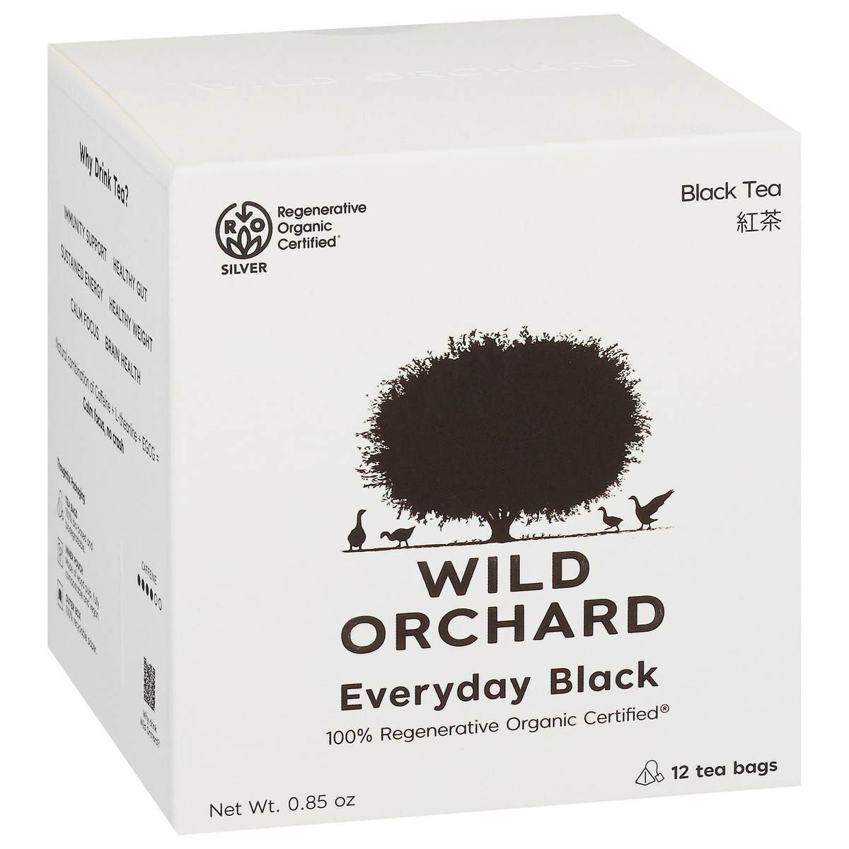 slide 4 of 4, Wild Orchard Everyday Black Black Tea 12 Tea Bags, 12 ct