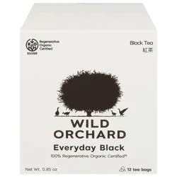 Wild Orchard Everyday Black Black Tea 12 Tea Bags