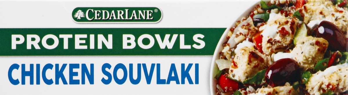 slide 13 of 13, Cedarlane Protein Bowls Chicken Souvlaki 10 oz, 10 oz