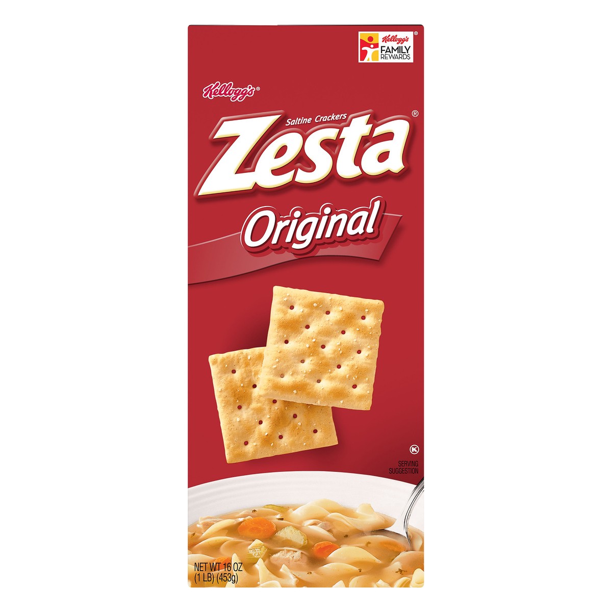 slide 1 of 5, Zesta Kellogg's Zesta Saltine Crackers, Original, 16 oz, 16 oz