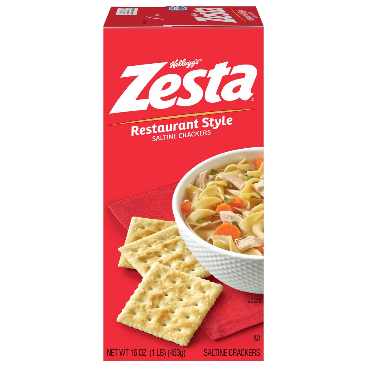 slide 1 of 5, Kellogg's Zesta Original Saltine Crackers, 16 oz