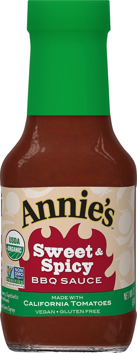 slide 8 of 9, Annie's Sweet & Spicy BBQ Sauce 12 oz, 12 oz