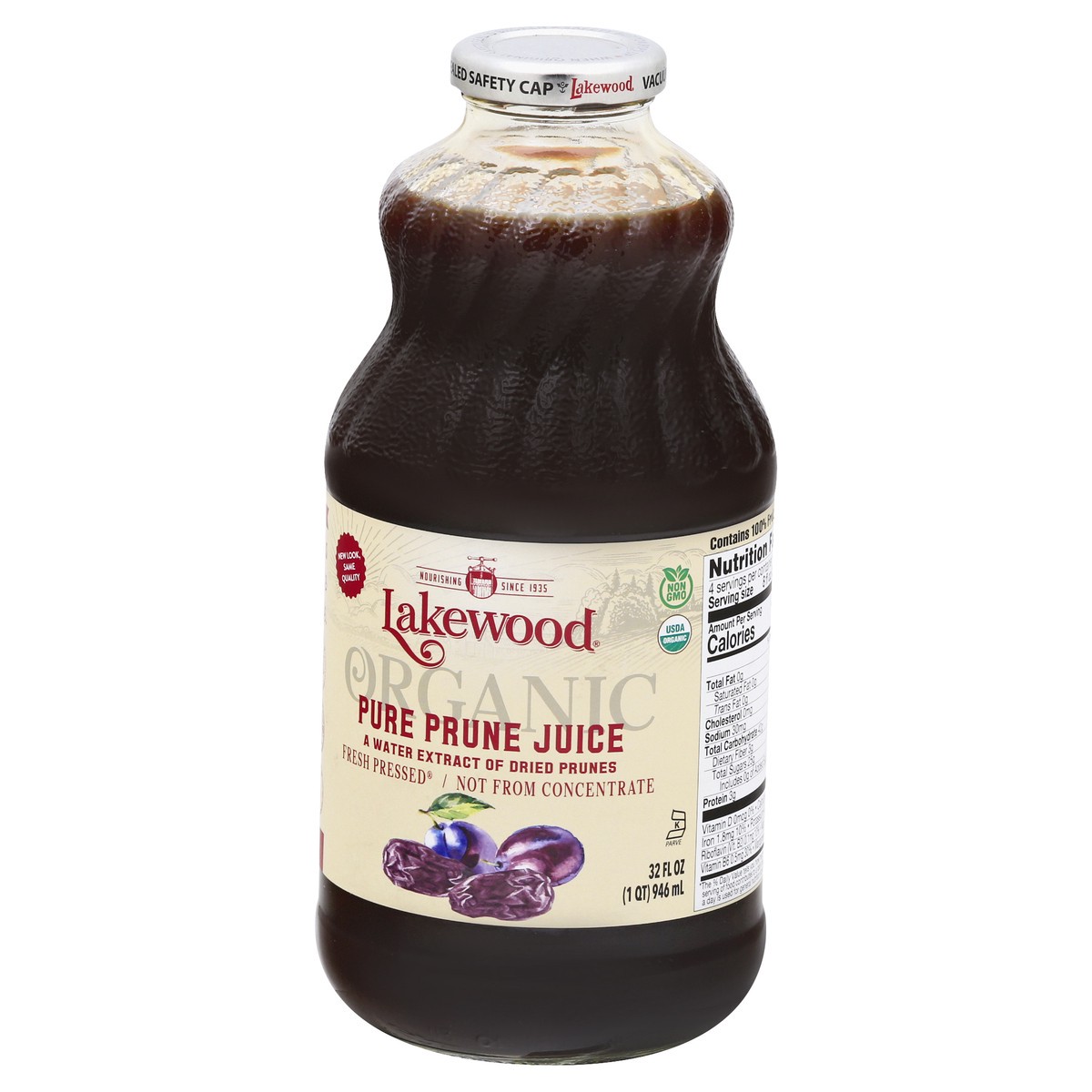 slide 4 of 13, Lakewood Prune Juice, 32 fl oz