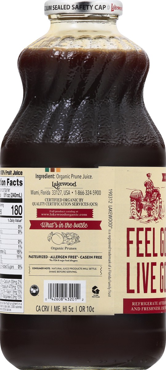 slide 2 of 13, Lakewood Prune Juice - 32 fl oz, 32 fl oz