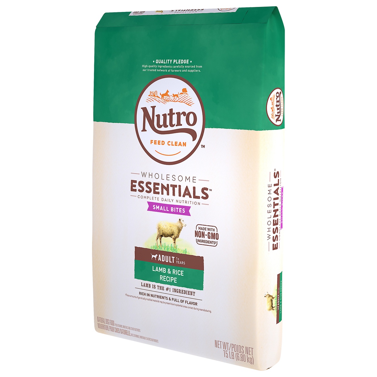 Nutro Wholesome Essentials Small Bites Adult Lamb & Rice Dry Dog Food
