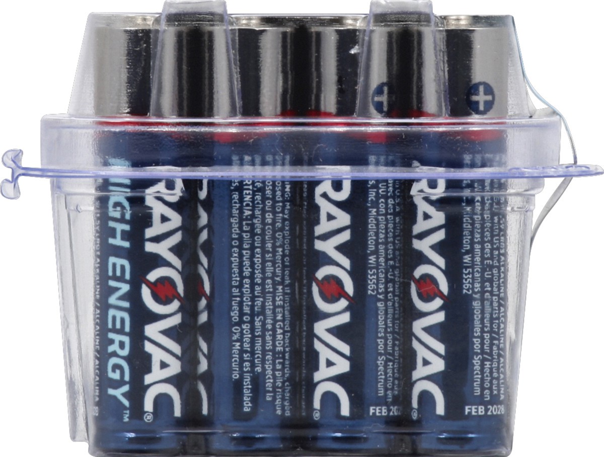 slide 4 of 4, Rayovac High Energy AAA Batteries (24 Pack), Alkaline Triple A Batteries, 24 ct