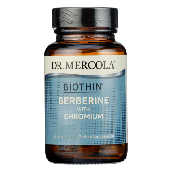 slide 1 of 1, Dr. Mercola Berberine With Chromium, 30 ct