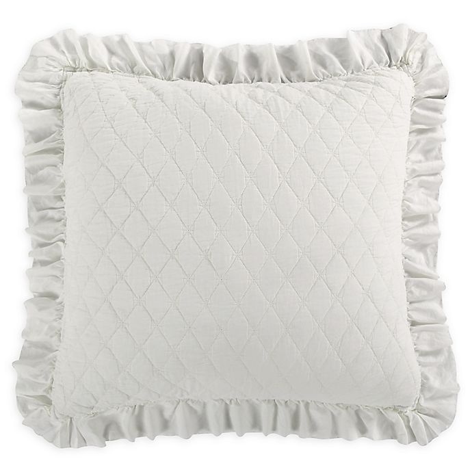 slide 1 of 6, Levtex Home Sandwash European Pillow Sham - Ivory, 1 ct