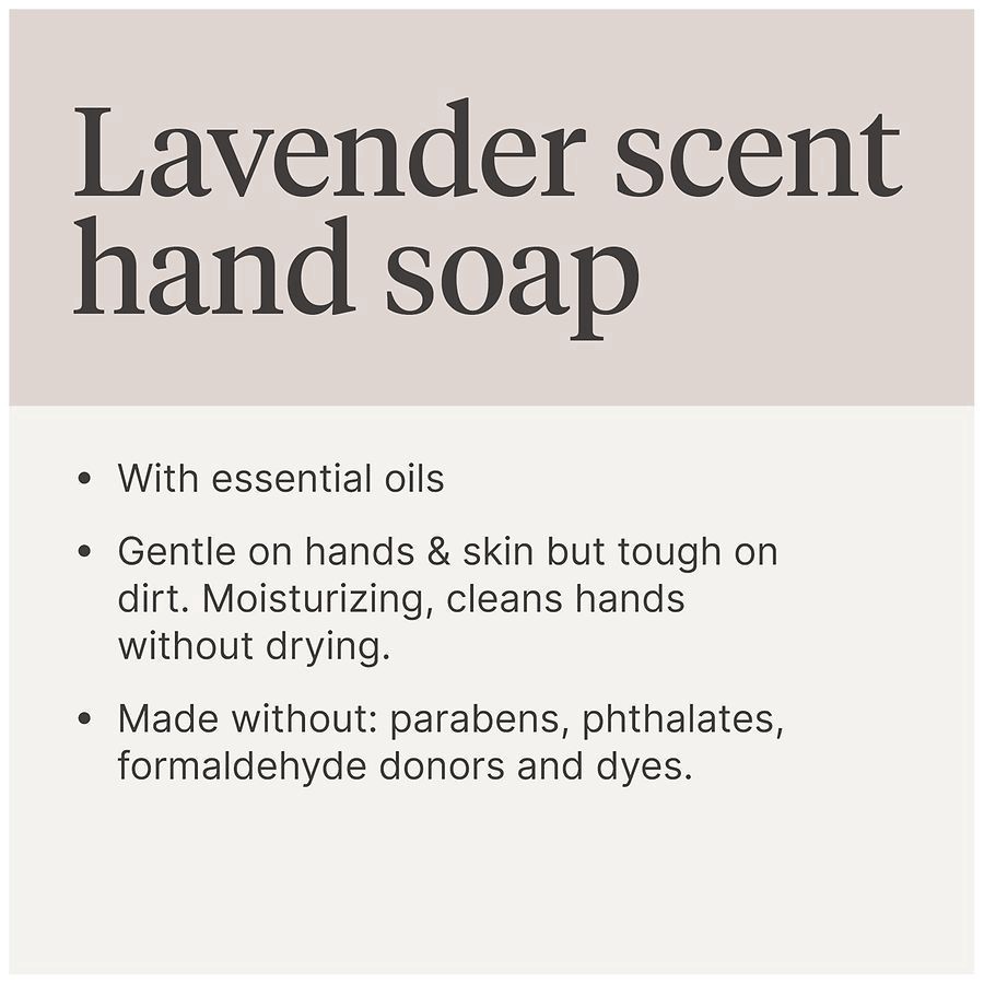slide 4 of 5, Walgreens Hand Soap Lavender, 12.5 fl oz