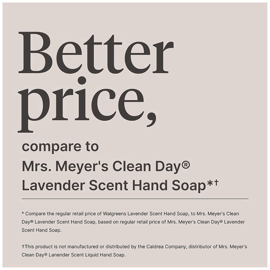 slide 3 of 5, Walgreens Hand Soap Lavender, 12.5 fl oz