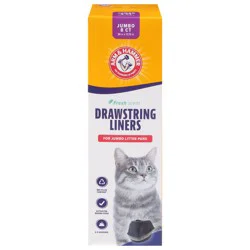 ARM & HAMMER Fresh Scent Jumbo Drawstring Liners for Jumbo Litter Pans 1 Each