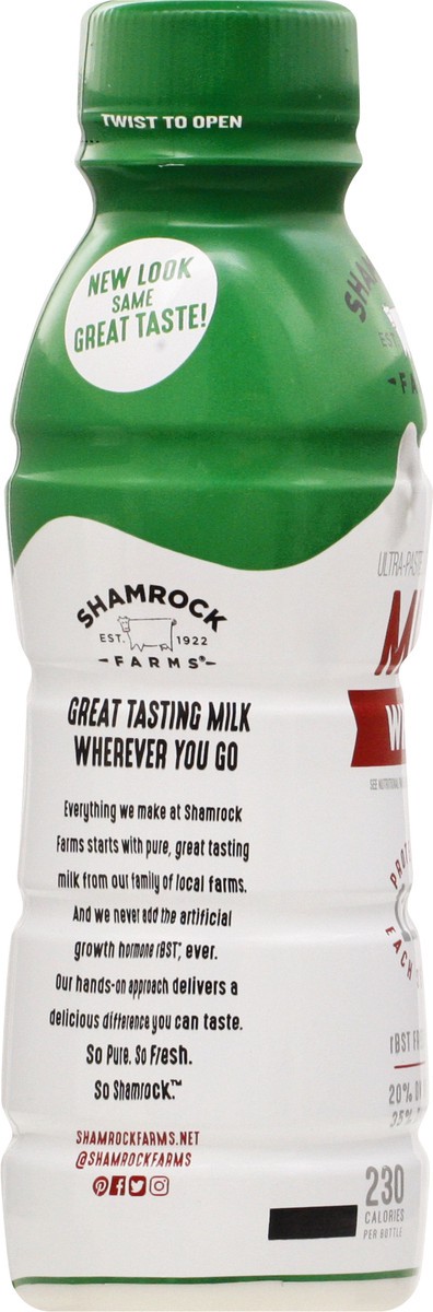 slide 5 of 9, Shamrock Farms Whole Milk 12 oz, 12 oz