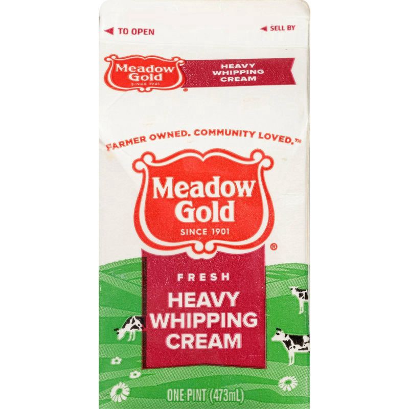 slide 5 of 5, Meadow Gold Heavy Whipping Cream, 16 oz