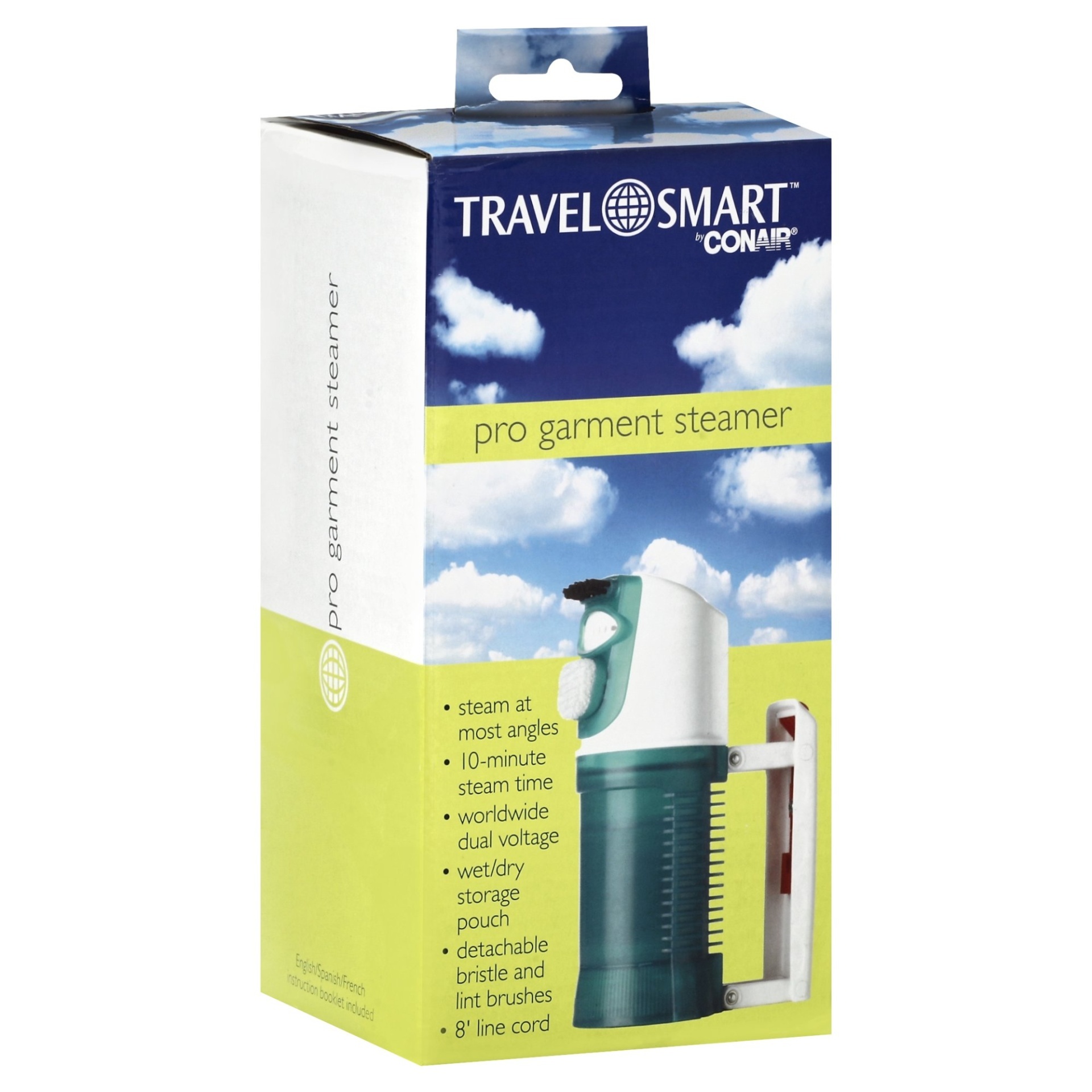 slide 1 of 4, Travel Smart Garment Steamer, 1 ct