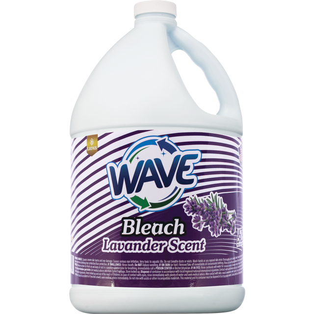slide 1 of 1, WAVE Bleach Lavender, 128 oz