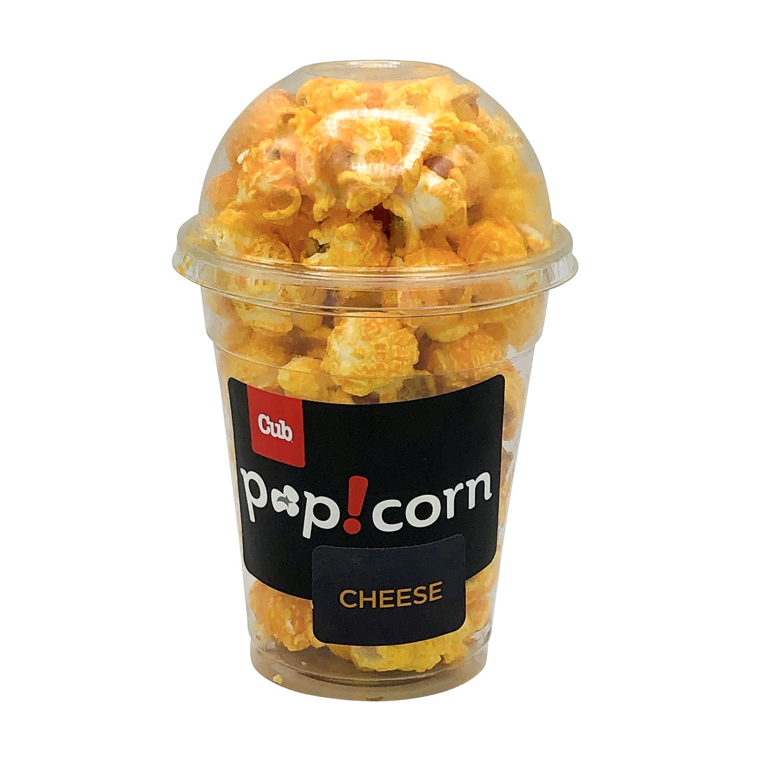 slide 1 of 1, Cub Clear Cup Cheese Popcorn, 1 Ounce, 1 oz