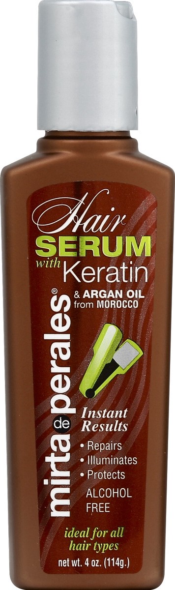 slide 1 of 3, Mirta de Perales Mirta De Perales Serum Keratin Argan Oil, 0.31 oz