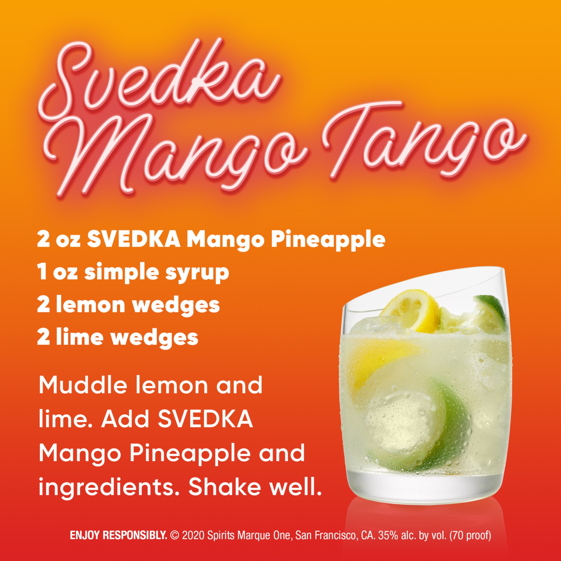SVEDKA Mango Pineapple Flavored Vodka 750 ml Shipt