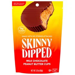 SkinnyDipped Milk Chocolate Peanut Butter Cups - 3.17oz