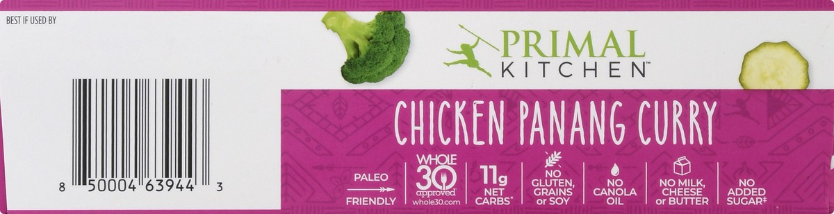 slide 8 of 10, Primal Kitchen Gluten Free Frozen Panang Chicken Curry Bowl, 10 oz