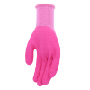 slide 9 of 9, Miracle-Gro Women's Latex Coated Knit Glove - Small/Medium, Sm-Med