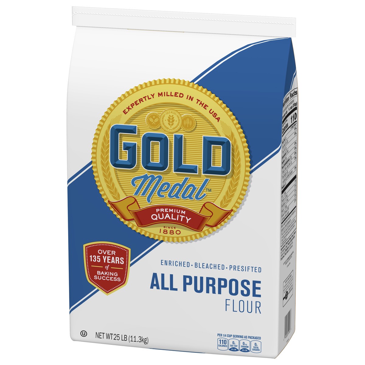 slide 2 of 9, Gold Medal All-Purpose Flour, 25 lb