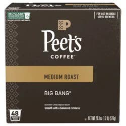 Peet's Coffee Big Bang Medium Roast Coffee Pods - 48 ct