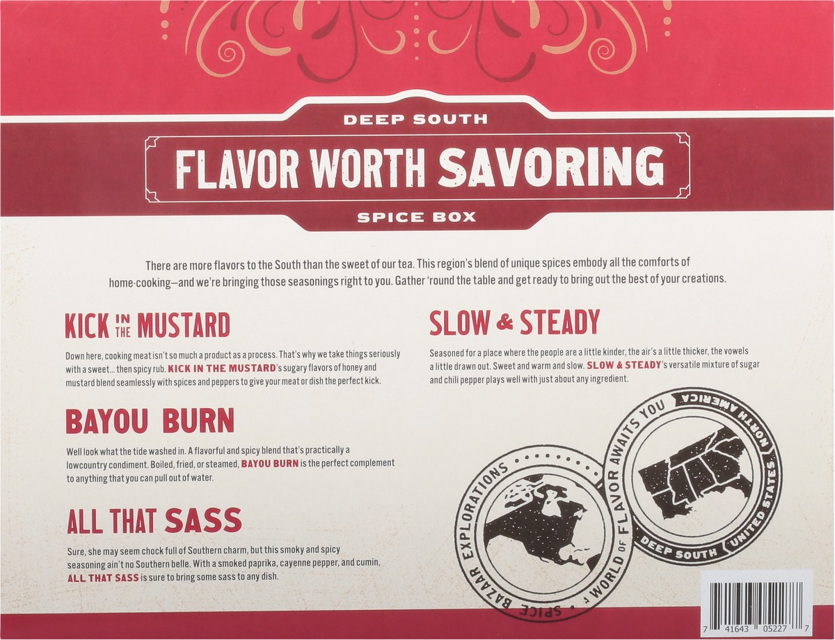 slide 11 of 12, Spice Bazaar Deep South Spice Box 1 ea, 1 ct